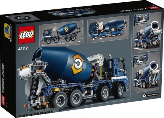 Lego Technic Camion mélangeur de béton