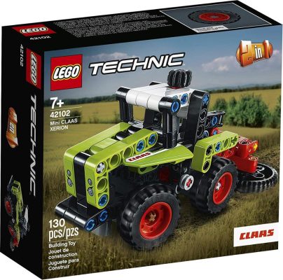 Lego Technic Mini CLAAS XERION Chargeuse Caterpillar 